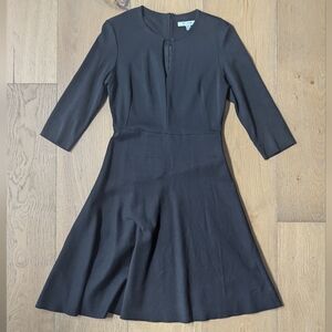 LK Bennett | Dr Eleanor Black A-Line Dress